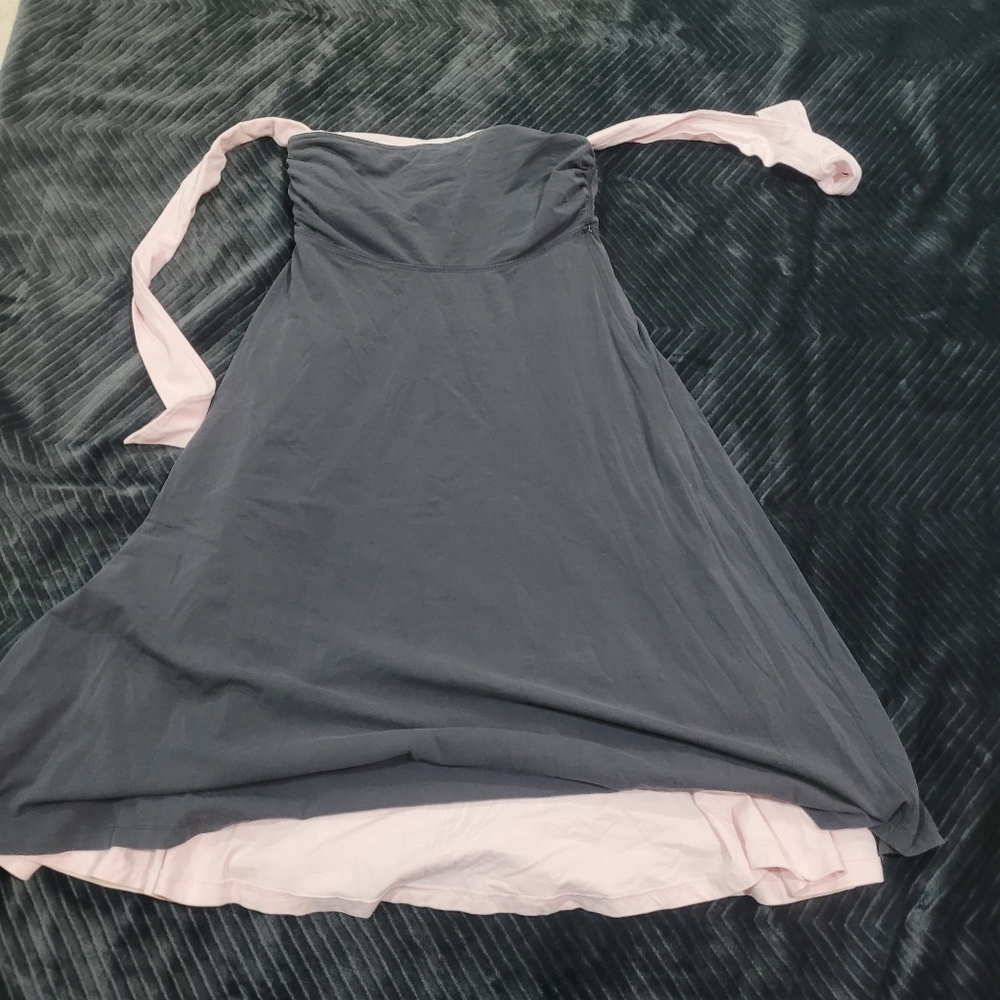 Grey and Pink Reversiable Dress